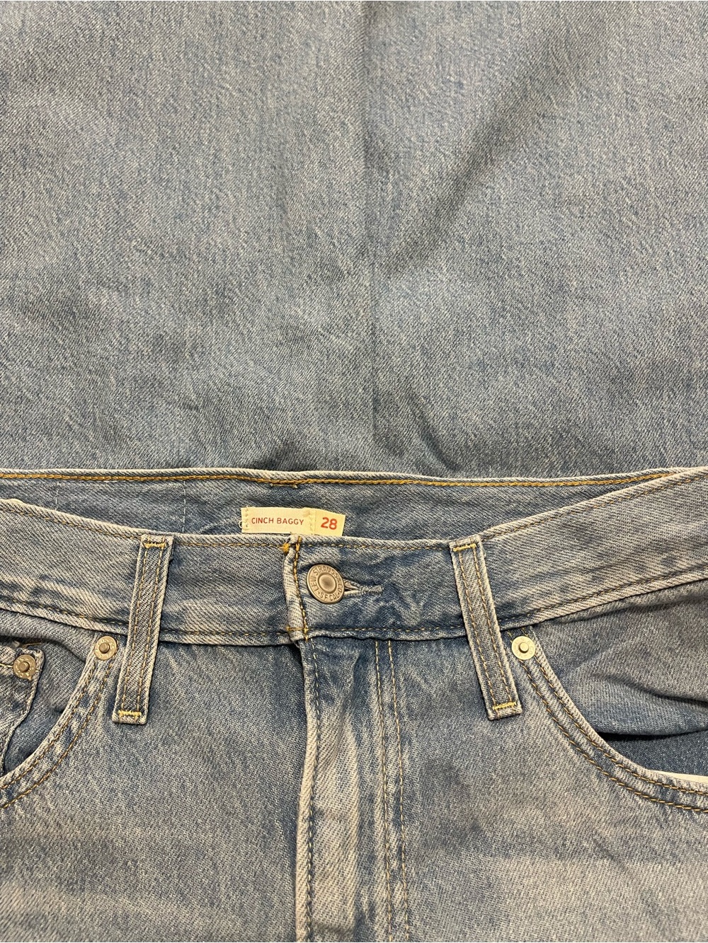 Levi's Light Blue Wide-Leg Women's Jeans - Picture 3 of 3